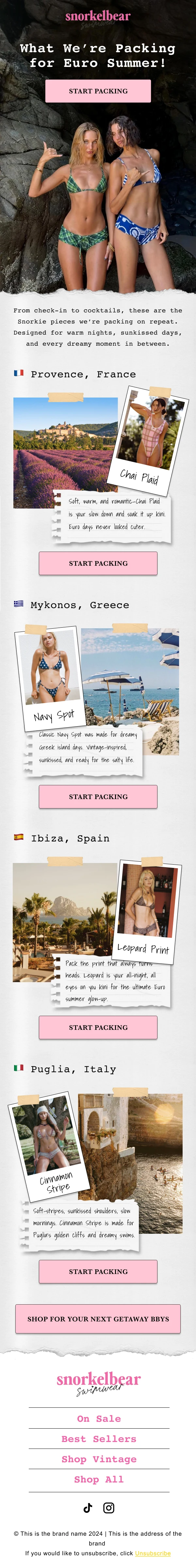 Snorkelbear Swimwear email