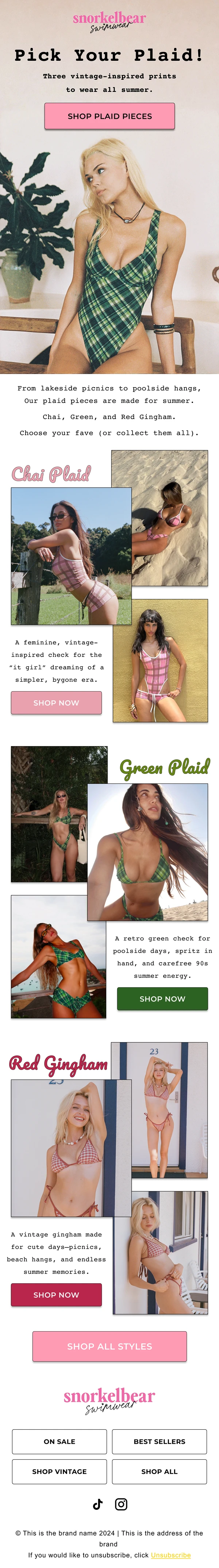 Snorkelbear Swimwear email