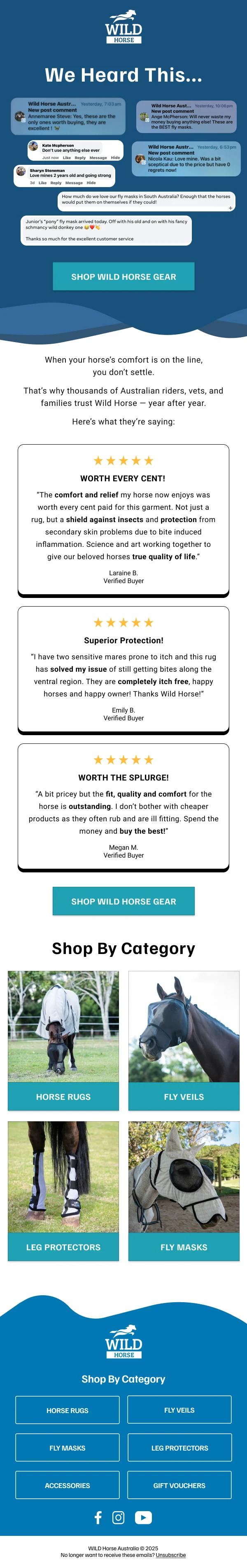 Wild Horse email